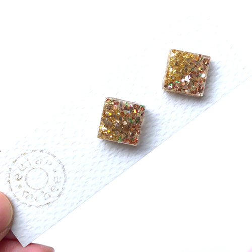 Glitter Resin Stud v29