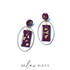 Gold Leaf AIKO Oval Drop In Rouge (Glossy)