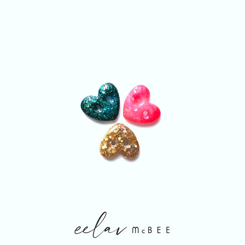 Petite Mismatch LOVE Studs