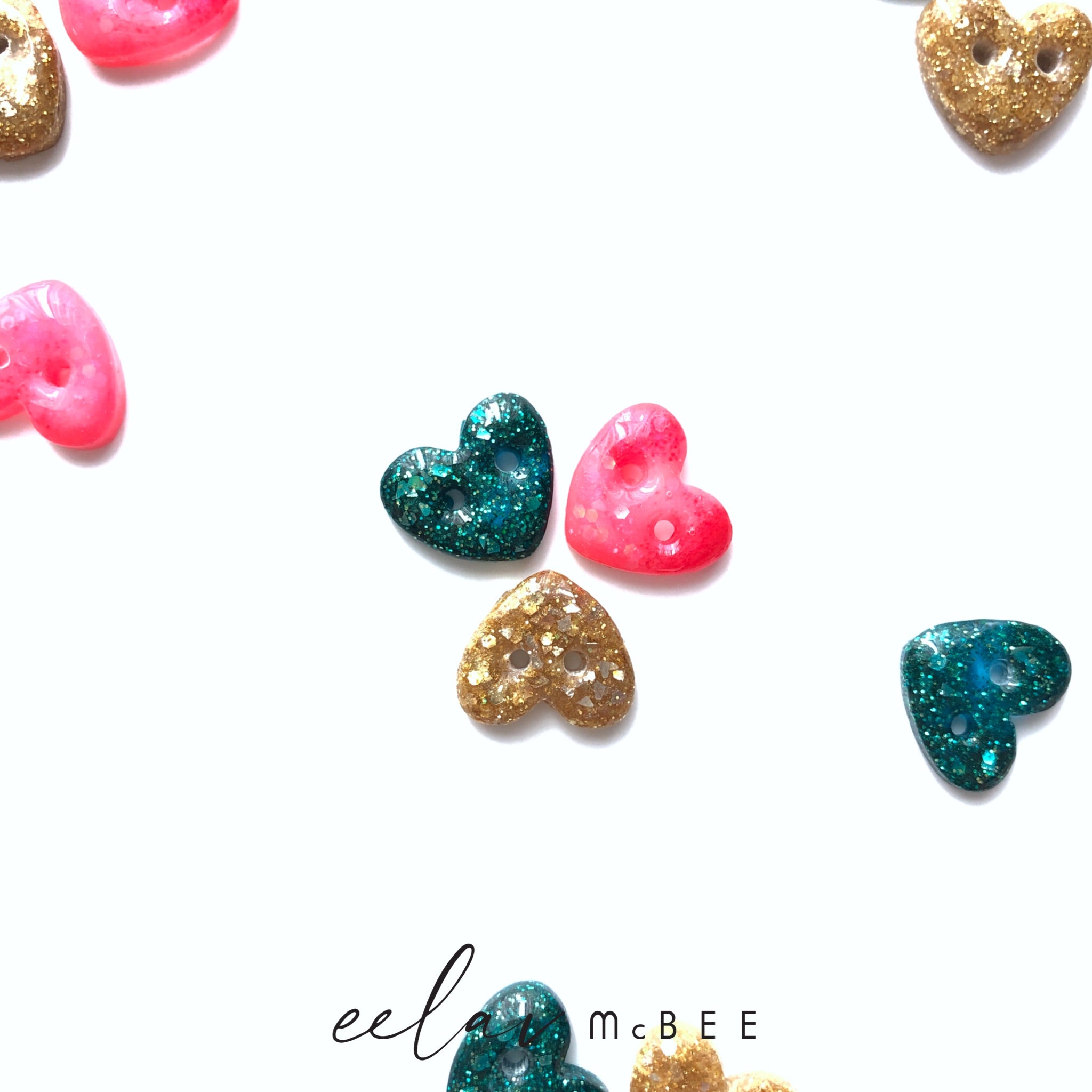 Petite Mismatch LOVE Studs