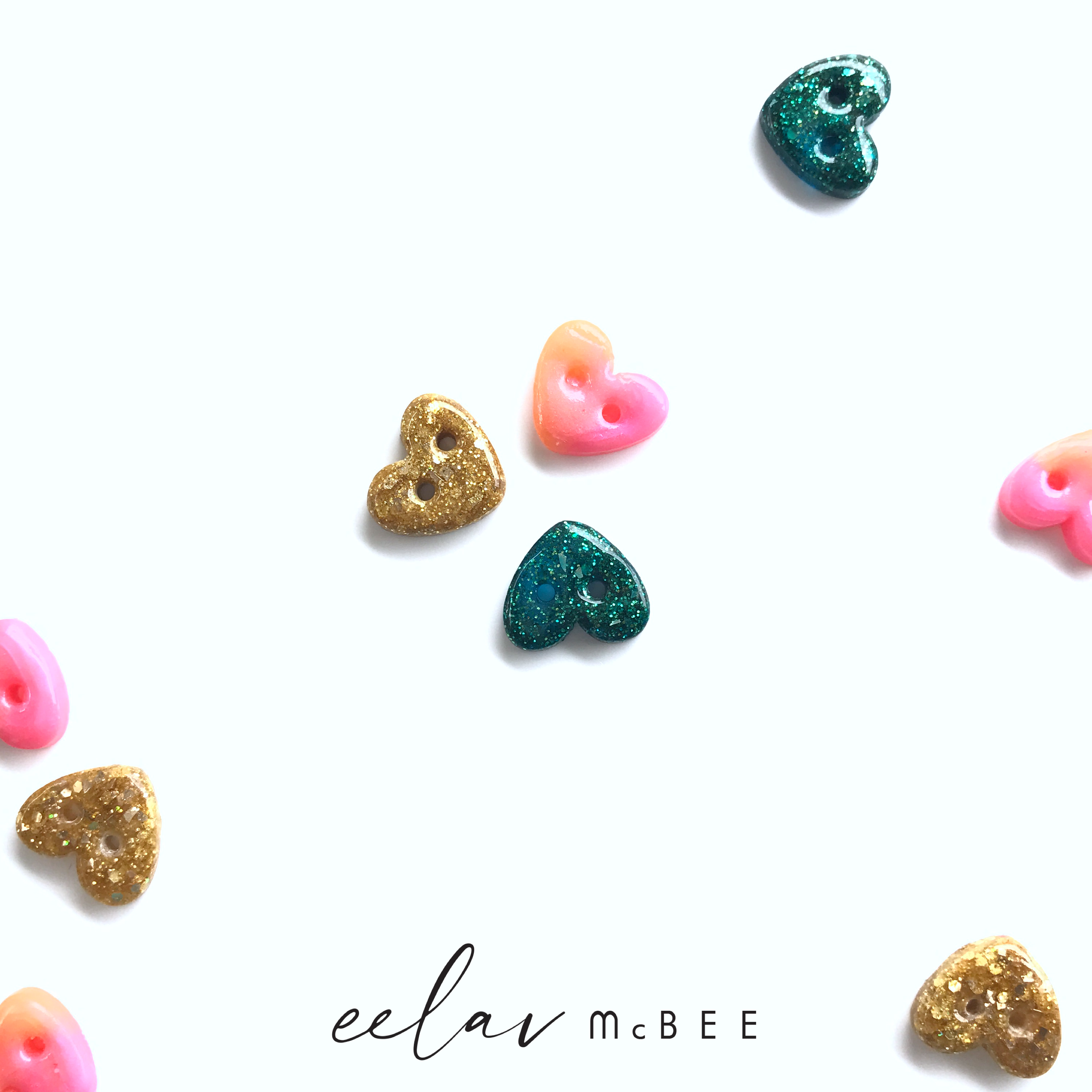 Petite Mismatch LOVE Studs