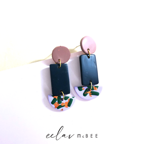 Confettis Glossy Dangle (Gold Jumpring) - v1