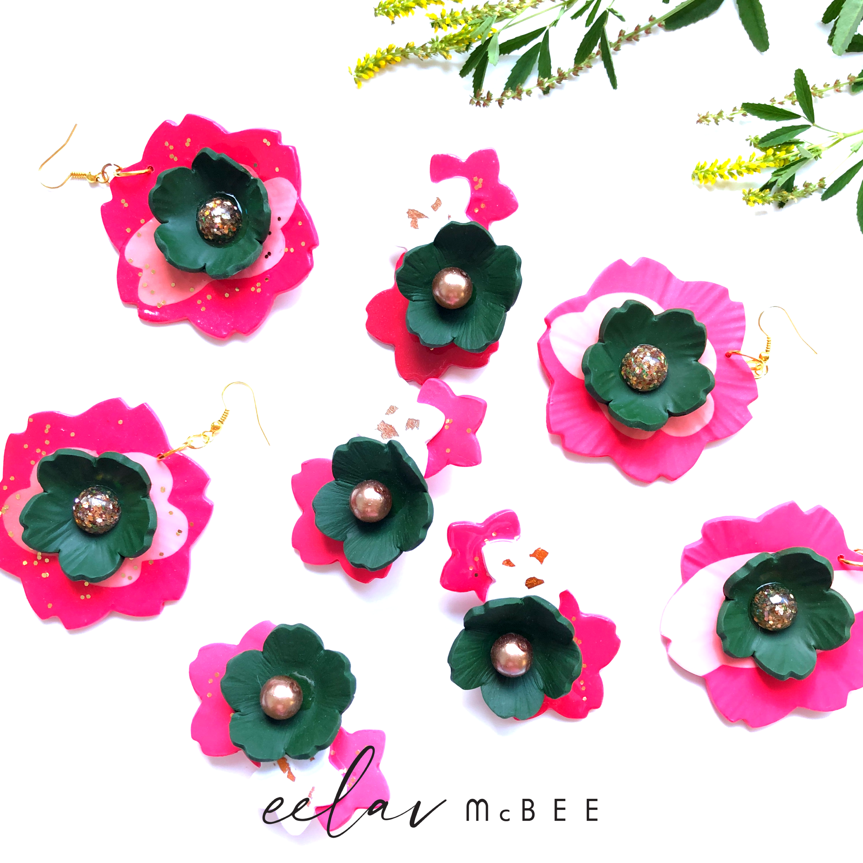 3D Cynthia Sakura Petals Statement (Matte)