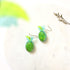 Pine-Apple Resin Earrings (Blue)