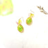 Pine-Apple Resin Earrings (Purple)