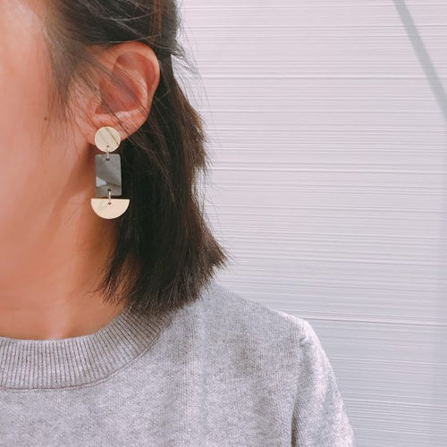 Florence Jaune Pastel Earring Dangle - v6