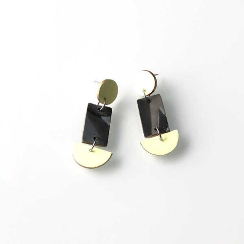 Florence Jaune Pastel Earring Dangle - v6