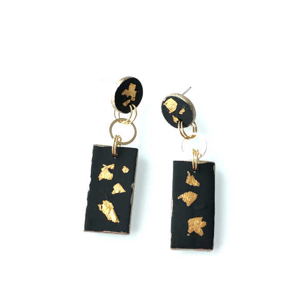 Gold Leaf AIKO Drop In Black