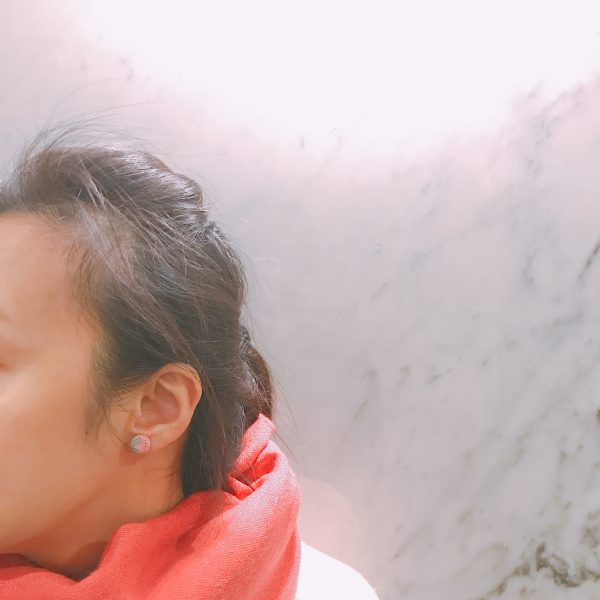 Lady Balancing Dotts Studs