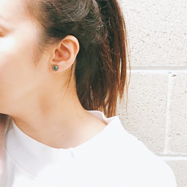 Marbling Rainbow Studs